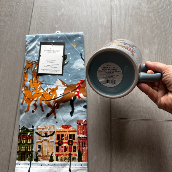 NEW Target Christmas Mug SET Matching Tea Towel 🎅🦌🎄 - Picture 4 of 7